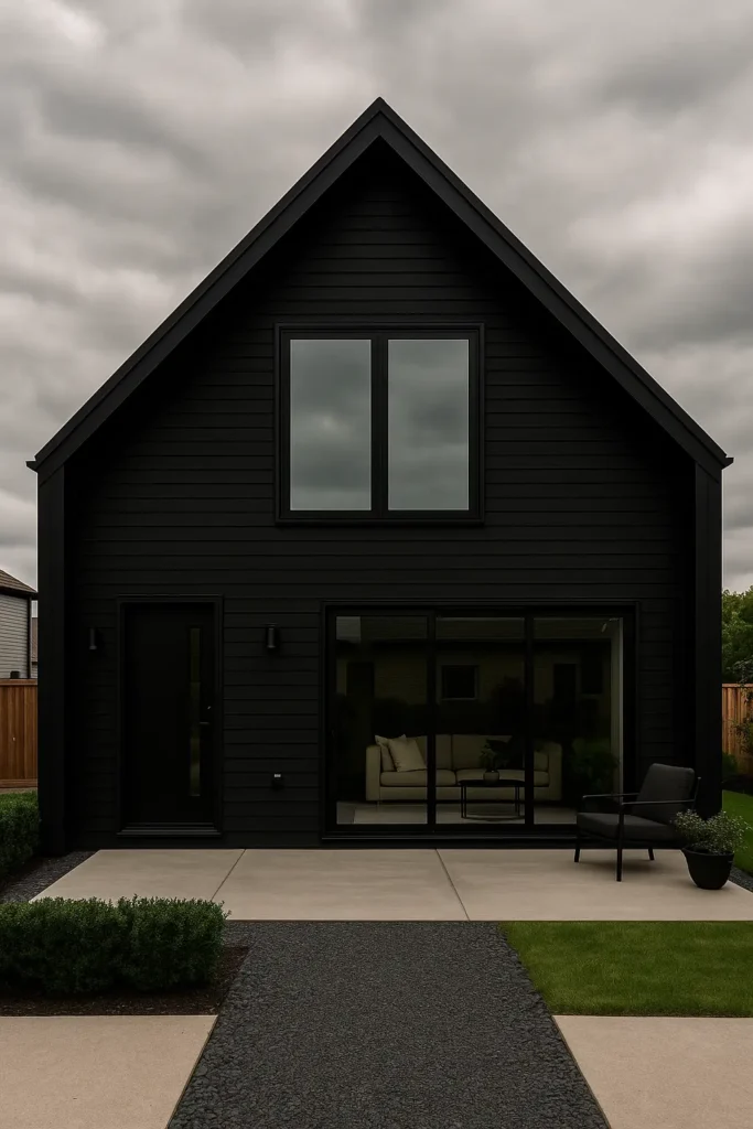 All-Black Exterior Bold and Minimal