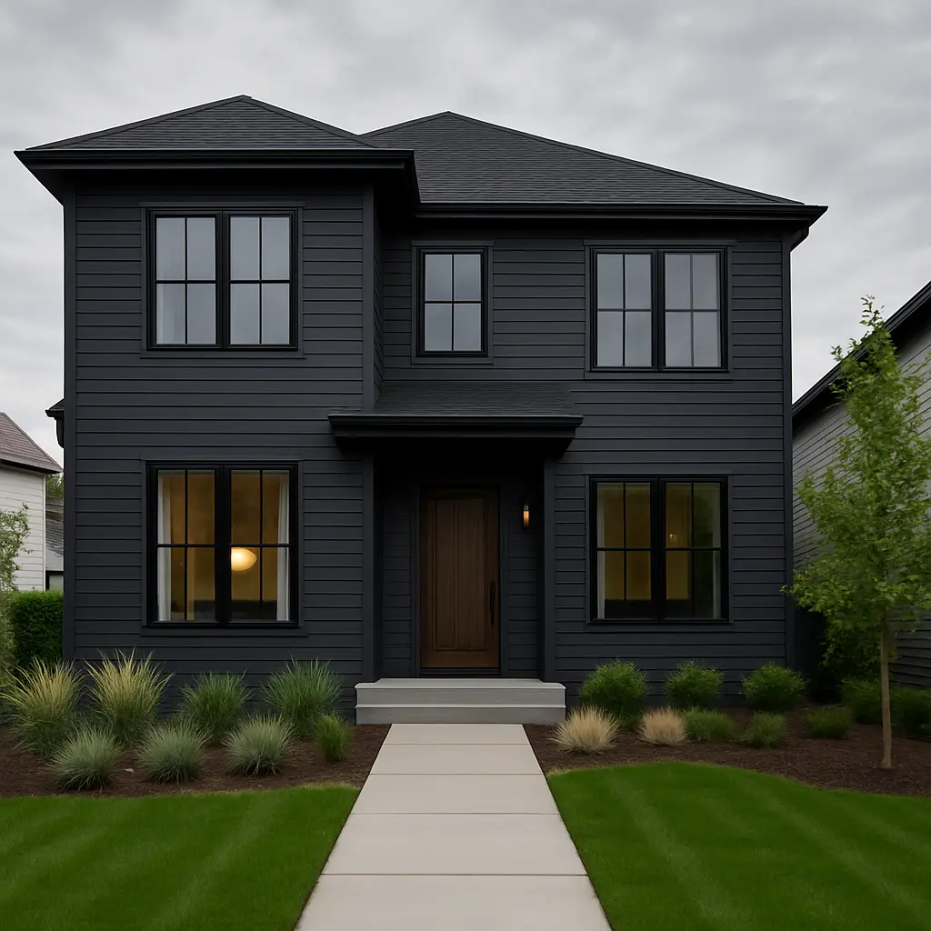 Charcoal & Slate Gray Monochrome Drama