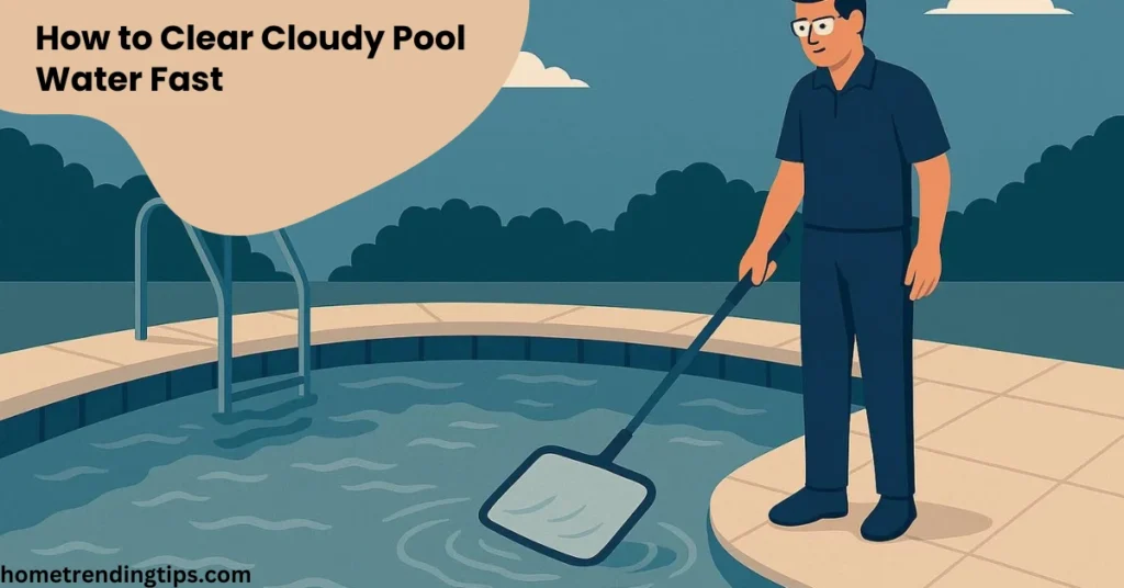 How to Clear Cloudy Pool Water Fast
