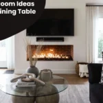 Small Living Room Ideas with TV and Dining Table