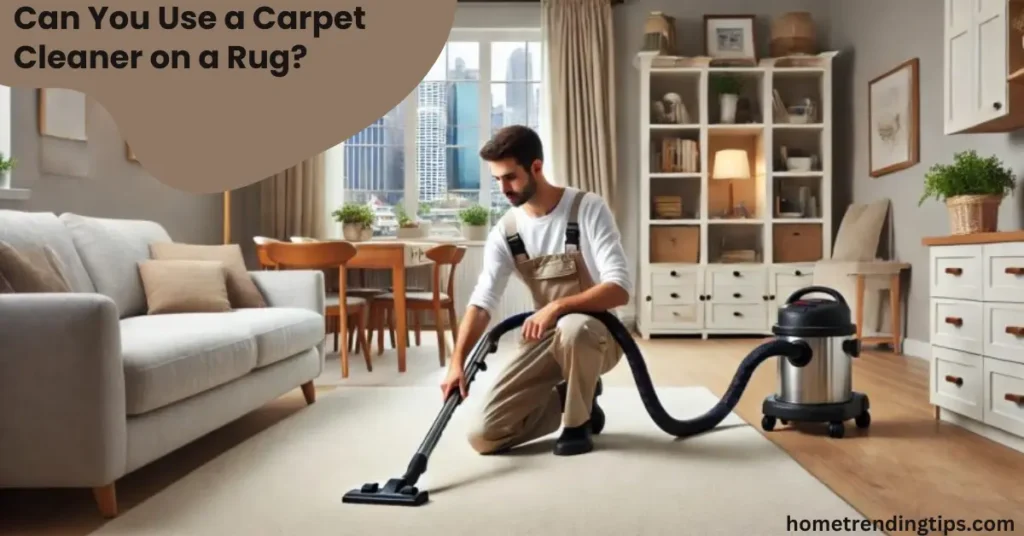 Can You Use a Carpet Cleaner on a Rug