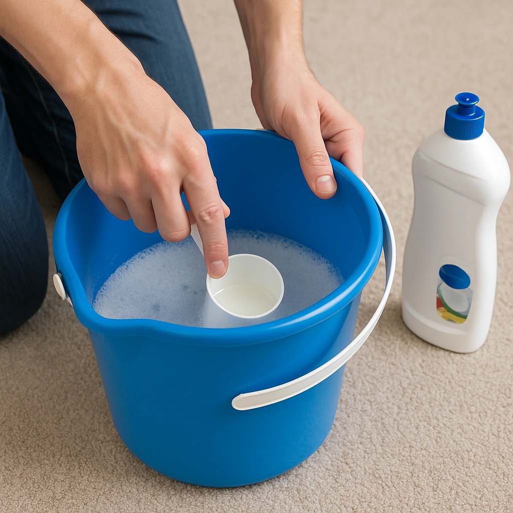 Prepare the Cleaning Solution