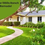 Before and After 1960s Ranch House Exterior Remodel